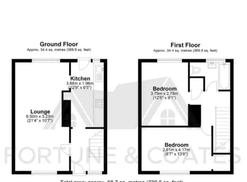 2 Double Bedroom Maisonette Near Harlow Town