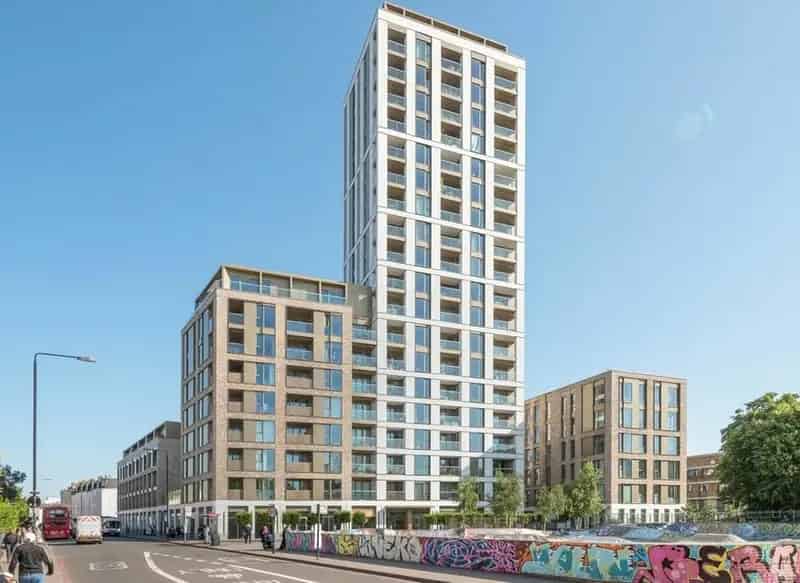 Brixton Apartment 5th Floor Open Plan Modern Kitchen Balcony Parking