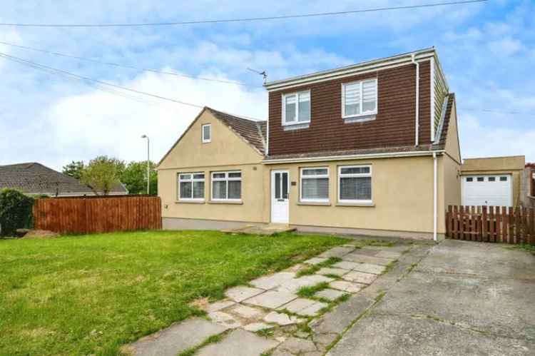 3 Bedroom Semi Detached Dorma Bungalow Cefn Glas