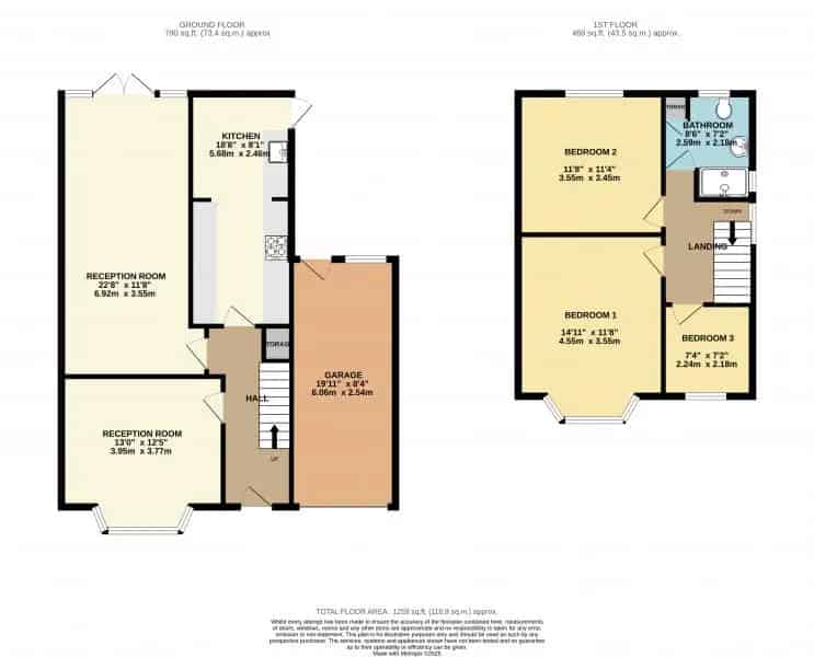 3 bedroom  Semi-detached house