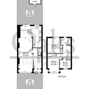3 rooms house of 97 m² in London