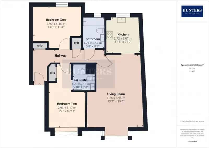 2 Bed 2 Bath Penthouse Apartment Cheltenham Secure Parking