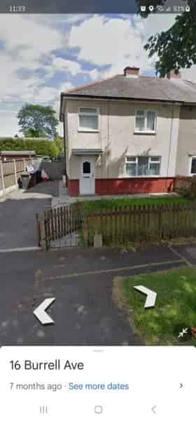 3 Bed House with Garden Driveway and Shed