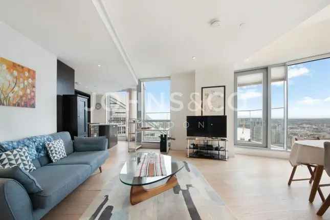 Flat to rent in Charrington Tower, New Providence Wharf, London E14