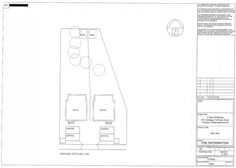 Two 3-Bedroom Detached House Plots with Planning Permission