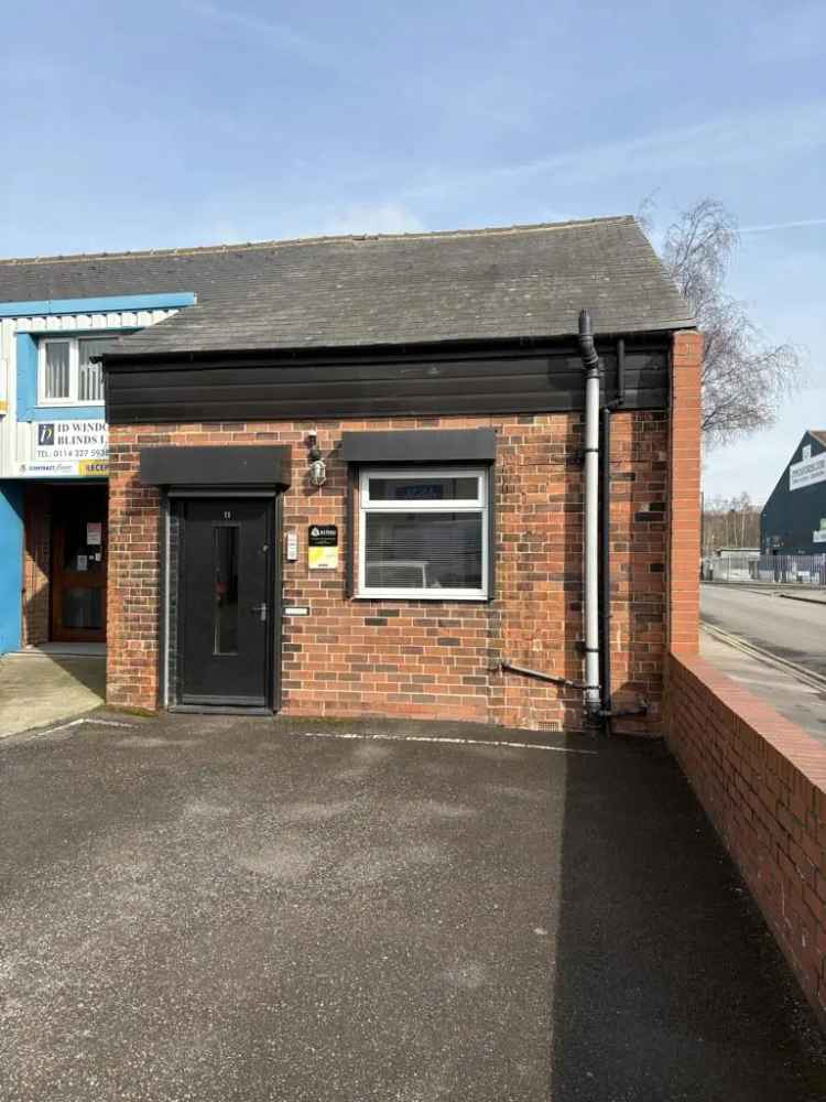 Brick Workshop with Roller Shutter Door and Timber First Floor