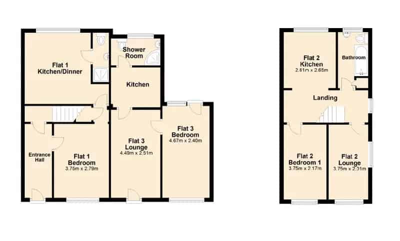 3 Bedroom End of Terrace House to Rent with High Rental Yield