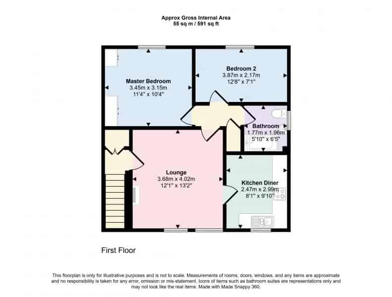 2 bedroom  Flat