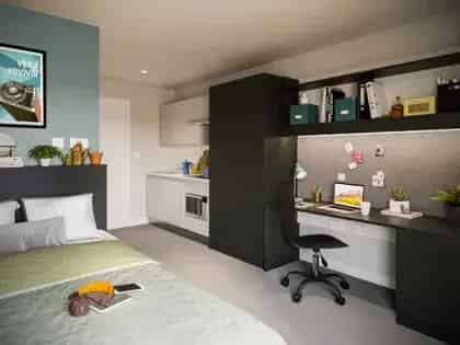 65m² 1 Room Flat Manchester Student Accommodation