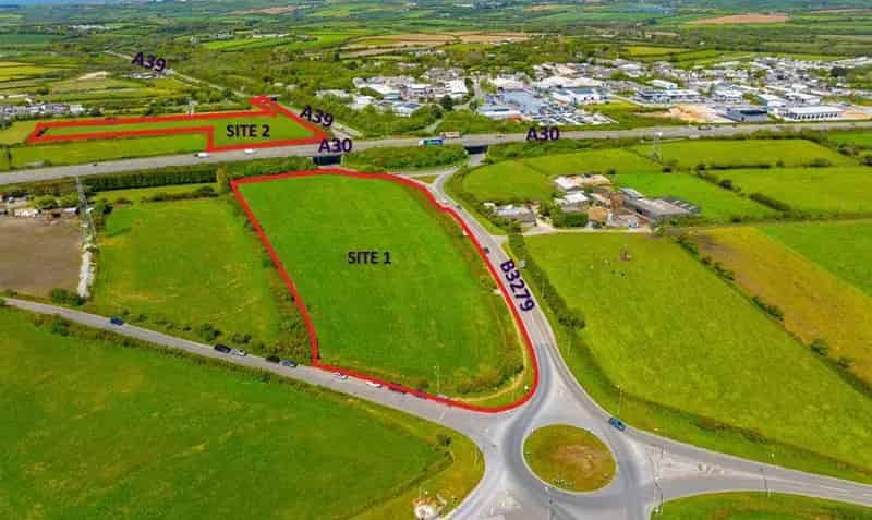 Development Land near A30 A39 B3279 Indian Queens Cornwall