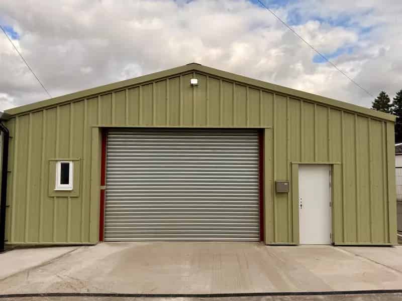 Refurbished Industrial Unit High-Quality Finishes Roller Shutter Door