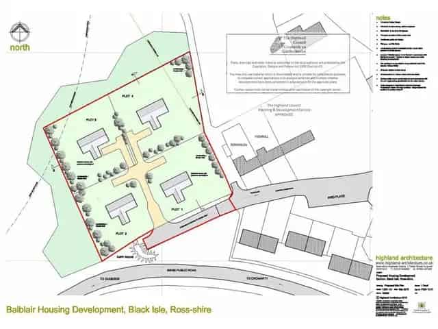 Development Site: Four Dwelling Houses, 1 Acre, Stunning Views