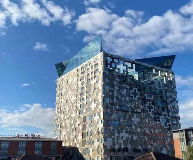 Top Floor Office Space in Birmingham's Cube with Panoramic Views