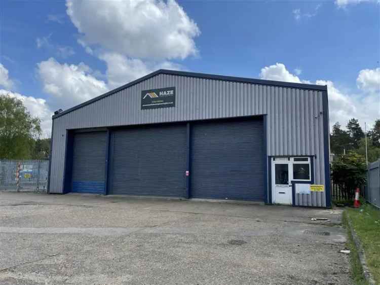 Refurbished Warehouse with Secure Yard and Modern Features