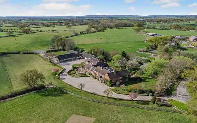 Stunning 23-Acre Estate with Extensive Outbuildings and Gardens
