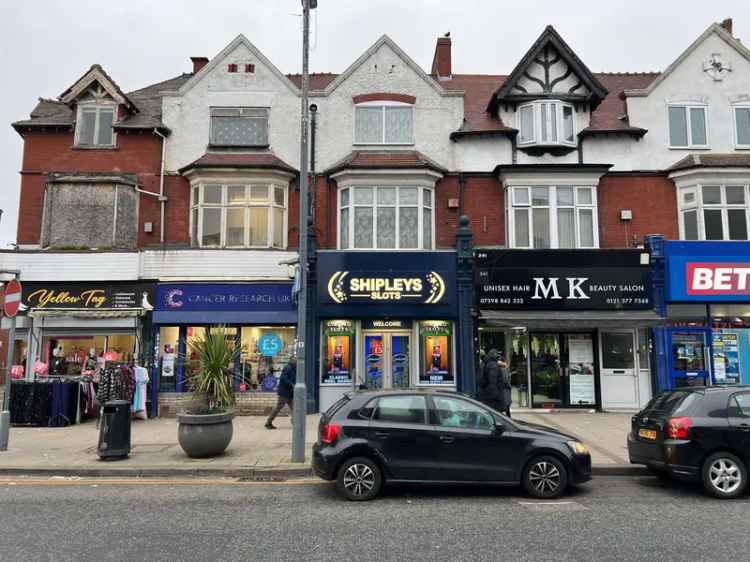 Freehold Commercial Unit with Residential Development Potential