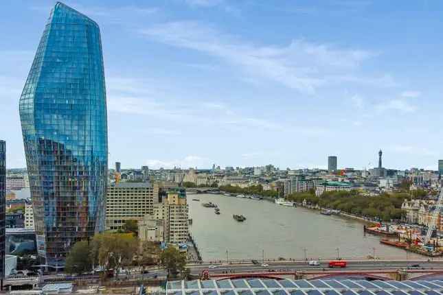 2-Bed Flat Blackfriars Road London SE1  Open Plan Reception Winter Garden