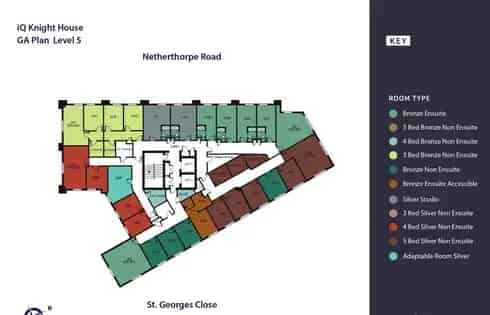 1 room flat of 27 m² in Sheffield