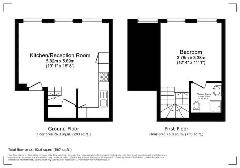 1 bedroom  Flat