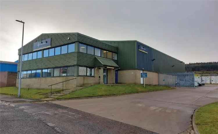 Industrial Building with Offices and Crane