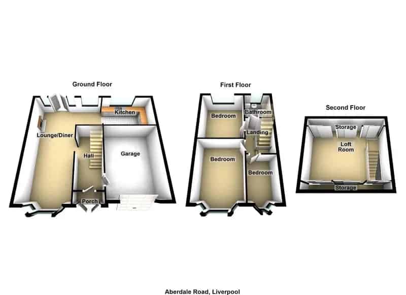 3 bed house for sale