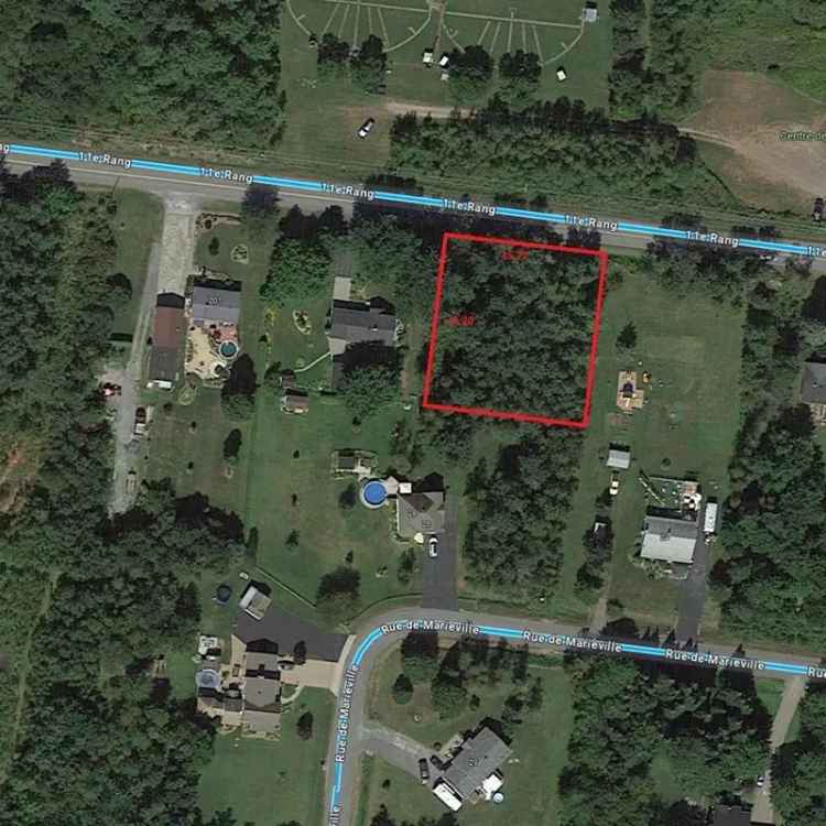 Wooded Lot for Sale with Mature Trees