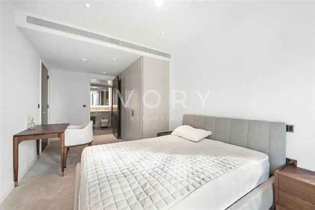 Flat to rent in Thames City, Nine Elms, London SW8