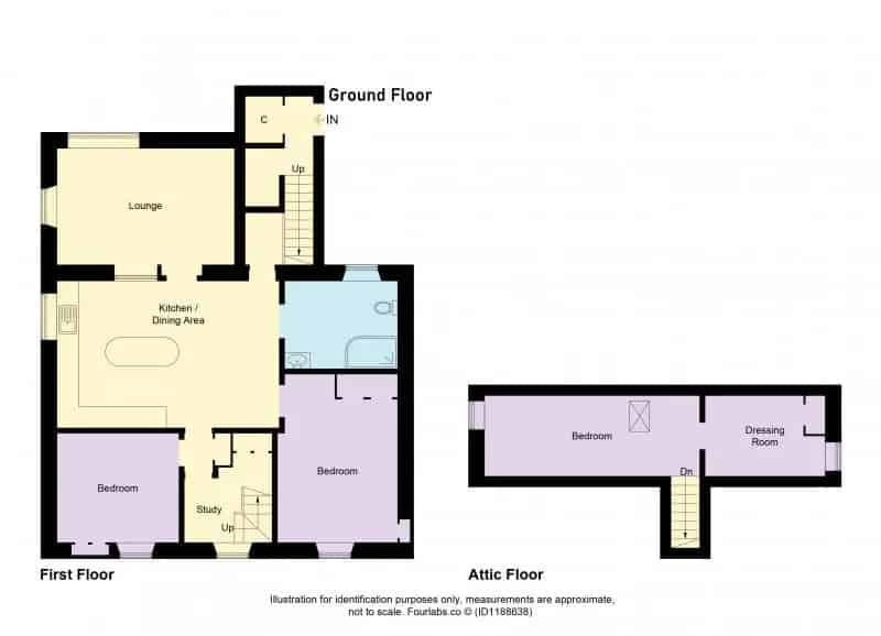 3 Bedroom Maisonette with Garden and New Gas Central Heating