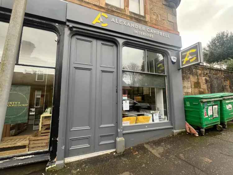 Refurbished Retail Office Premises in Bridge of Weir