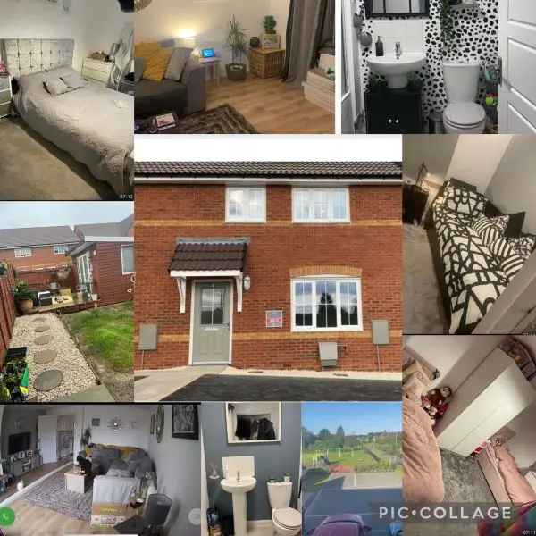 Semi Detached House 4 Rooms Large Garden Driveway Parking