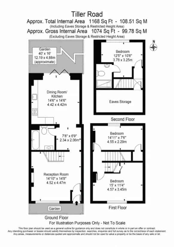 3 Bed House for Sale Canary Wharf