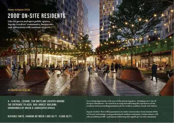 Square Gardens Manchester Apartments for Rent