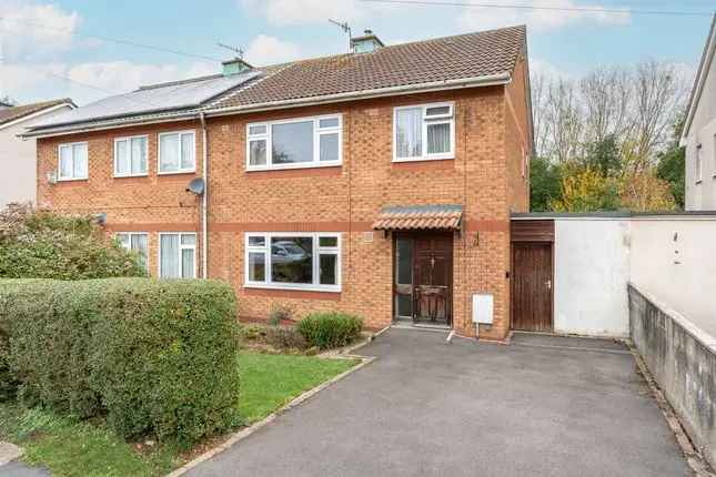 Semi-detached house for sale in Saltmarsh Drive, Lawrence Weston, Bristol BS11