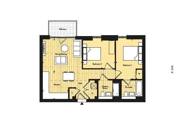 2 bed flat for sale