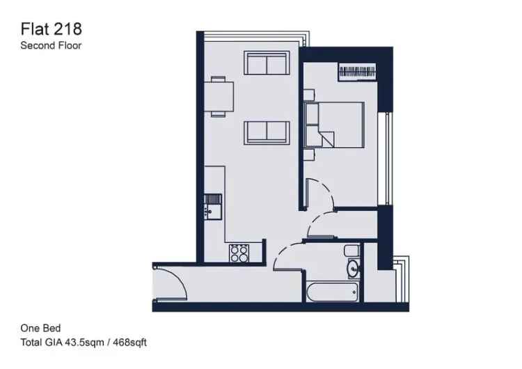 1 Bed Flat for Sale in Chertsey Eastworth Quarter