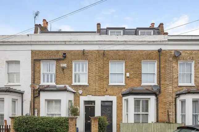 Terraced house for sale in Strode Road, Fulham, London SW6