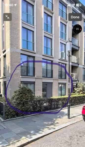 Ground Floor 1 Bedroom Apartment with Large Balcony