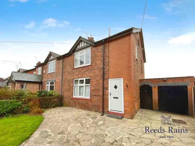 3 Bedroom Semi Detached House for Sale Holmes Chapel Cheshire