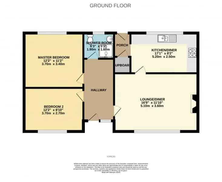 2 Bedroom Semi Detached Bungalow Cargenbridge