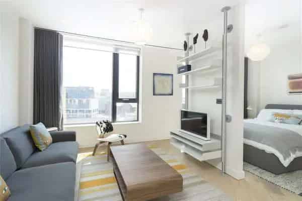 Spacious Studio Apartment in Iconic Television Centre