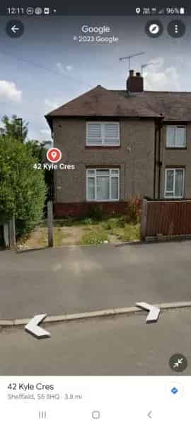 2 Bed Semi Detached House with Drive and Large Garden