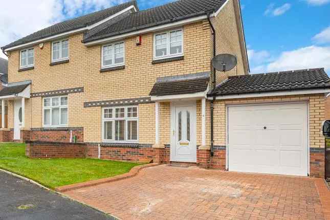 Semi-detached house for sale in Brookfield Gate, Glasgow G33