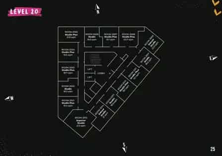 1 room flat of 34 m² in Sheffield