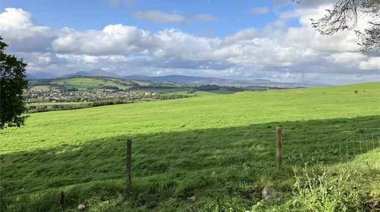 0.52 Acre Site with Loch Lomond Views Near Bonhill