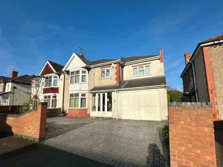 4 Bed Semi Detached House Wednesfield Three Reception Rooms Large Garden