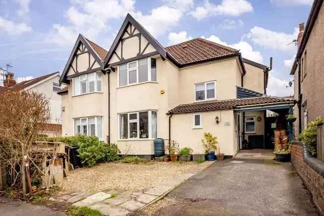 Semi-detached house for sale in Linden Road, Westbury Park, Bristol BS6