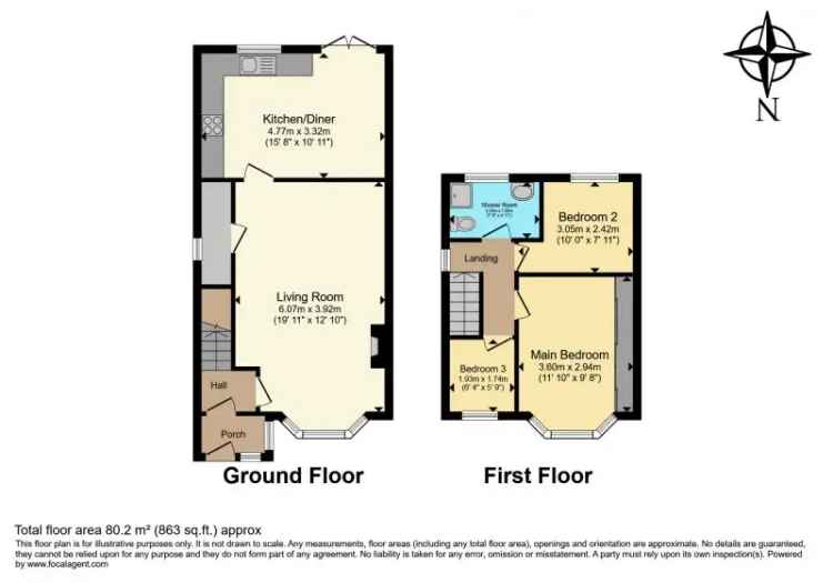 3 Bedroom Semi-Detached House Near M61 Westhoughton