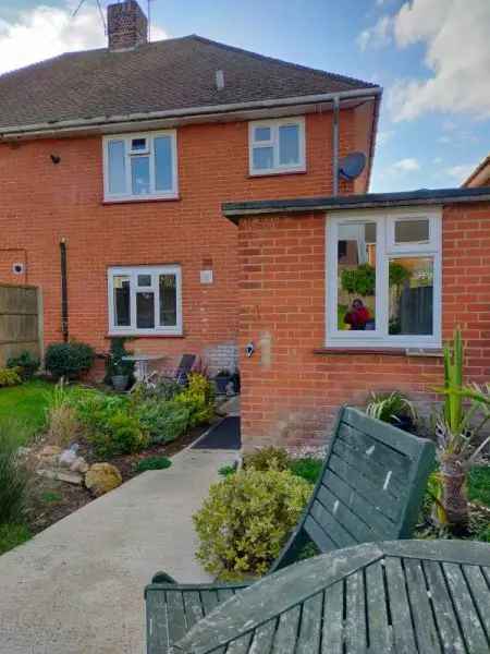 3 Bed Semi Detached House with Large Garden New Windows and Shower