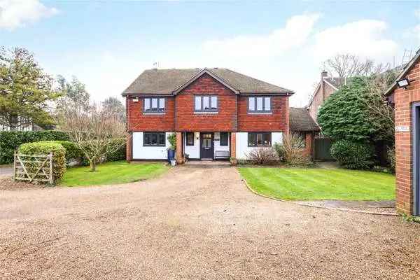 5 Bedroom Family Home with Mature Gardens and Detached Garage