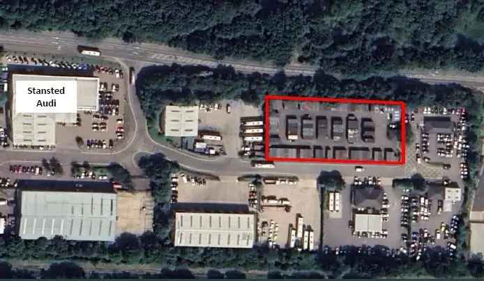 Commercial Storage Yard 35260 sq ft Stansted Distribution Centre